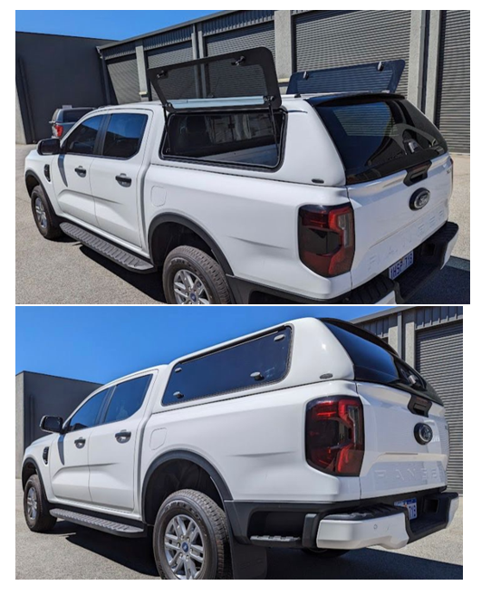 Karuna Fold-up Windows Ford Ranger '23+ ARG Canopy