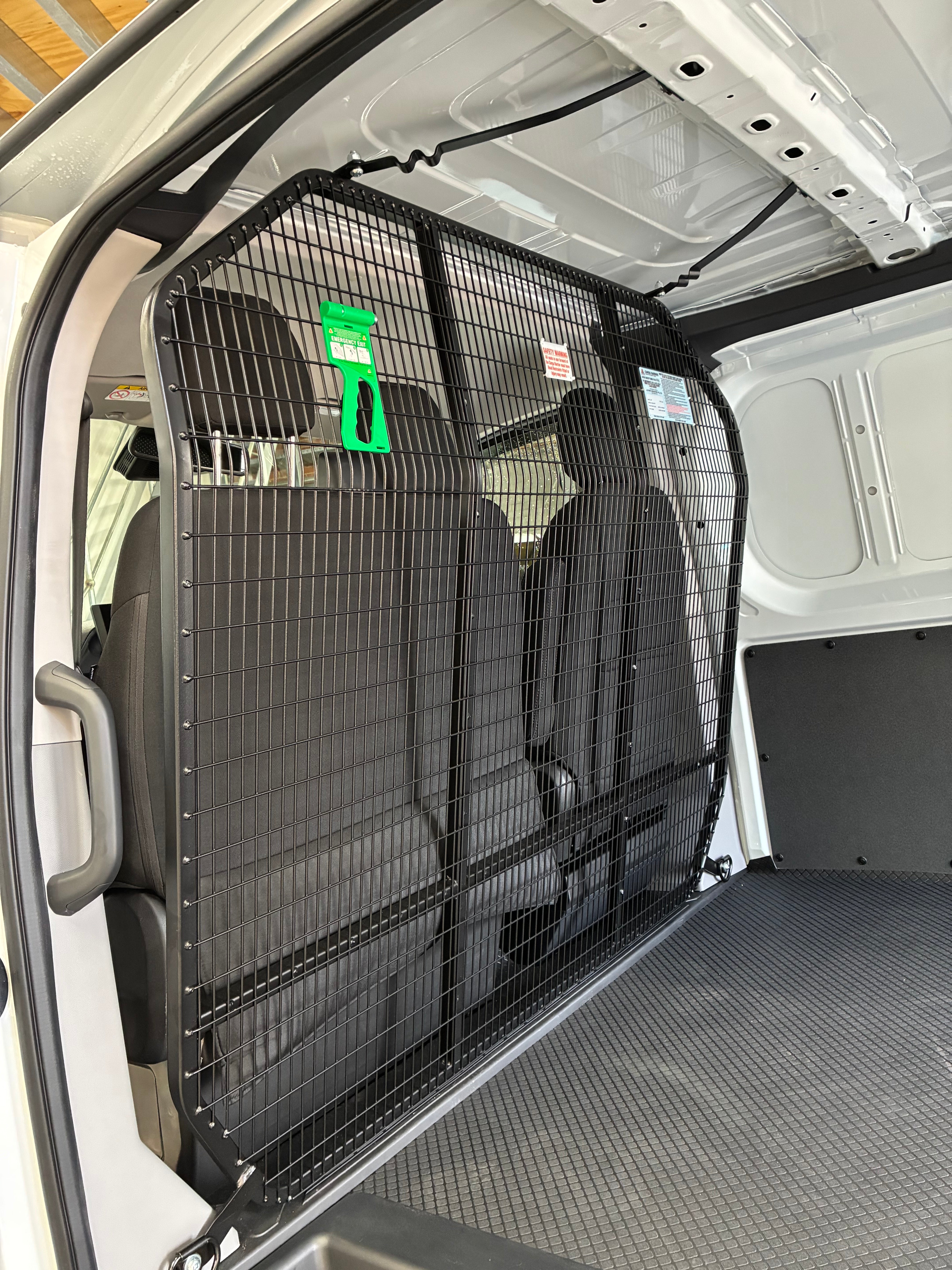LDV Deliver 7 & eDeliver 7 - Cargo Barrier For -SWB Low Roof - LWB Low ...