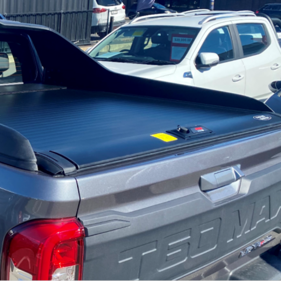 LDV T60 MAX  Matte Black Roller Cover (LUXE) 2023 Fitting With OE Factory Roll Bar
