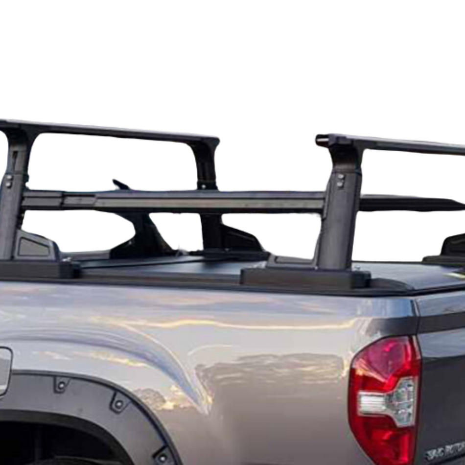 LDV T60 & T60 MAX  Matte Black Roller Cover & Bed Rack Adjustable