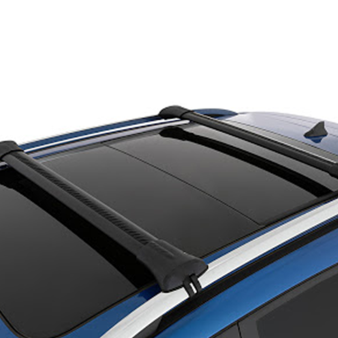 MG ZS MG ZST MG ZSEV Genuine Roof Rails kit Black With Logo Set Of 2