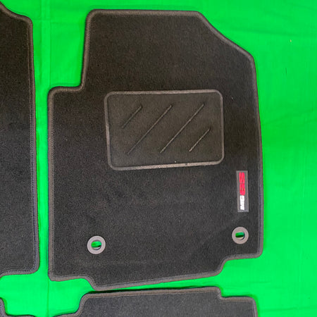 MG GS Genuine Carpet Floor Mats - Black With Logo | ARG Parts & Accessories.