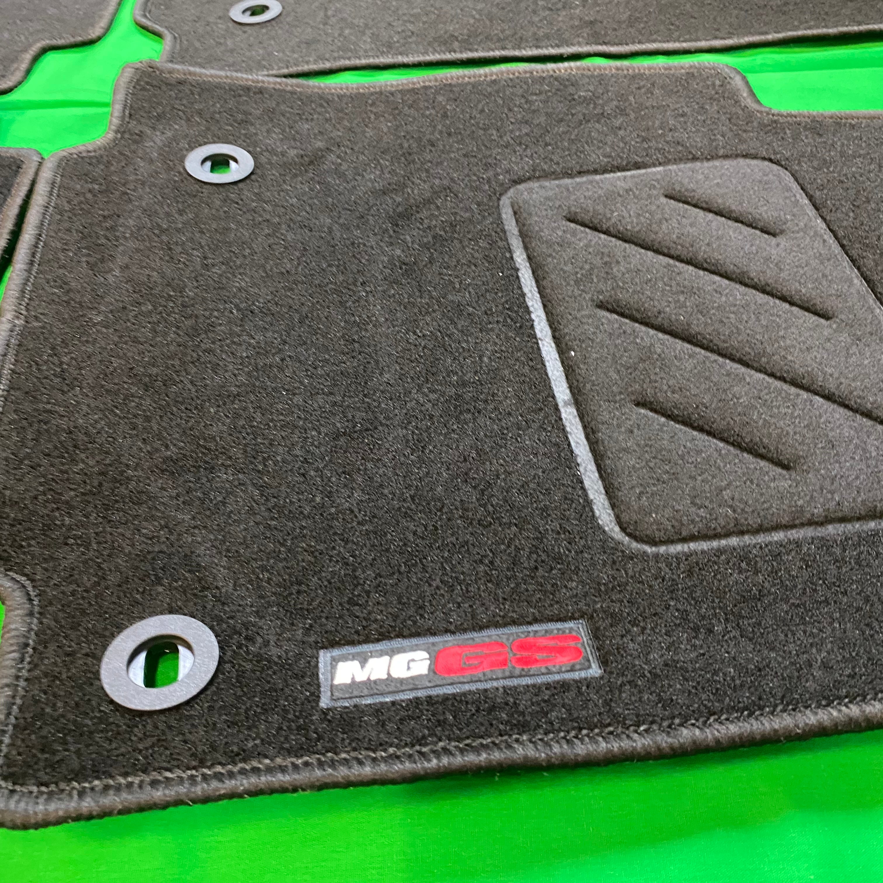 MG GS Genuine Carpet Floor Mats Black With Logo ARG Parts