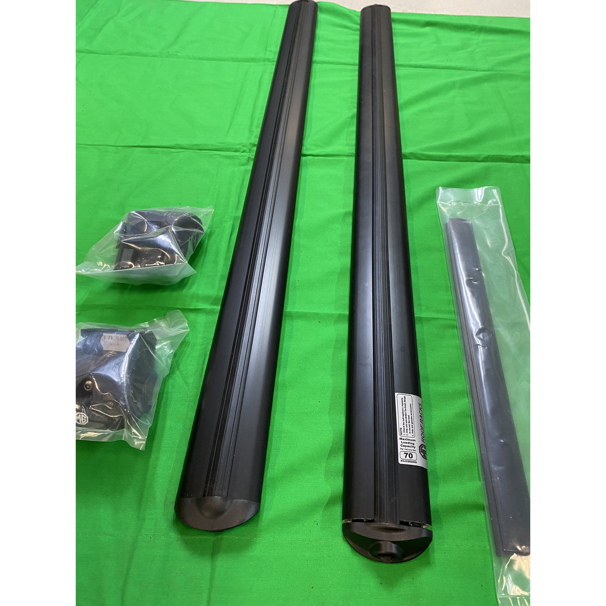 MG ZS, MG ZST, MG ZSEV Genuine Roof Rails kit - Black With Logo - Set Of 2 | ARG Parts & Accessories.
