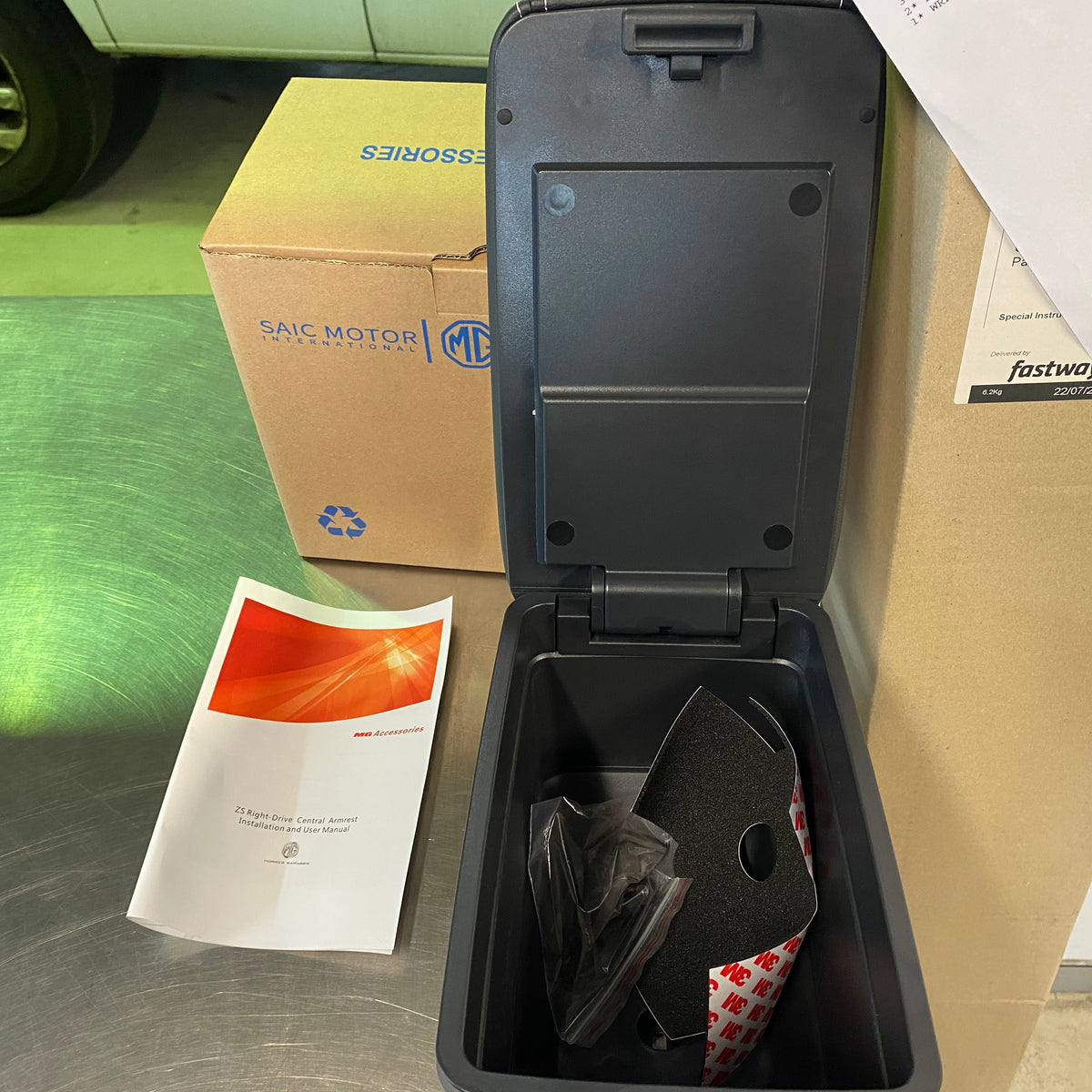 MG zs centre console armrest (2018 onwards) | ARG Parts & Accessories.
