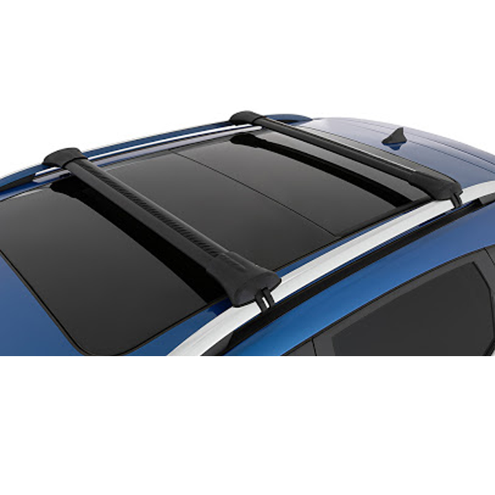 Mg Midget Frame Rails MG ZS, MG ZST, MG ZSEV Genuine Roof Rails kit - Black With Logo - S...