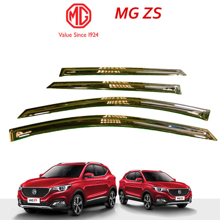 MG ZS, MG ZST, MG ZSEV Genuine Window Deflector - Black With Logo | ARG Parts & Accessories.