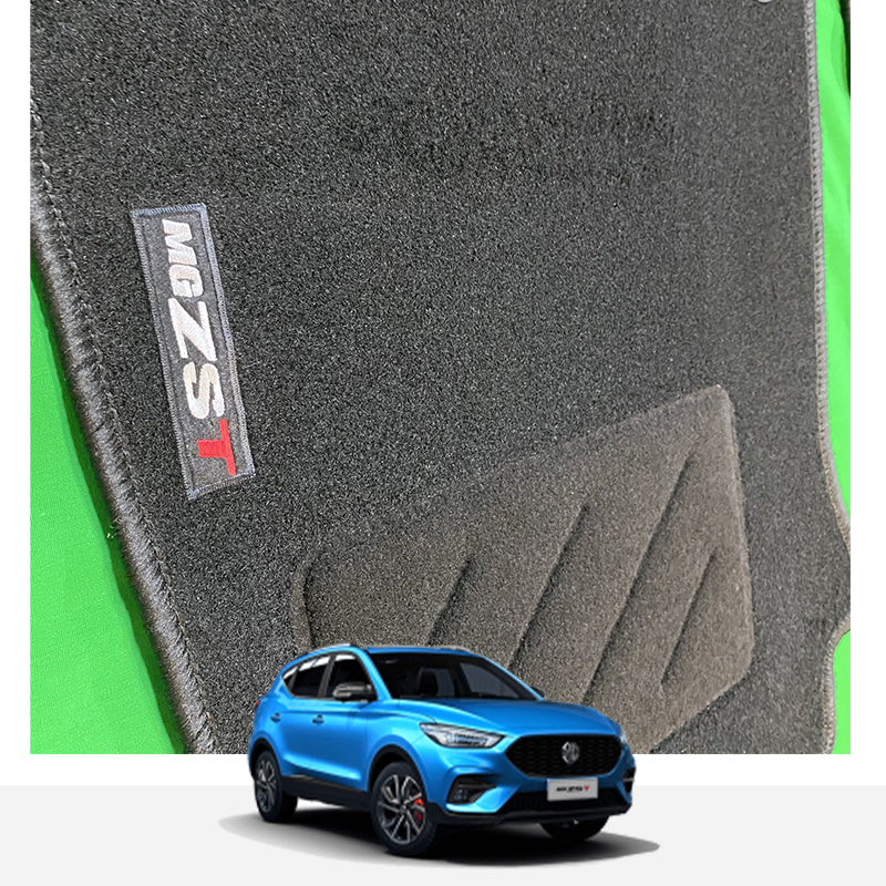 MG ZST Genuine Carpet Floor Mats Black With Logo ARG Parts