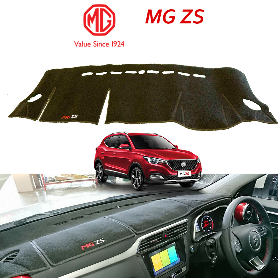 MG ZS, MG ZST, MG ZSEV Genuine Dashboard Mats- Black With Logo | ARG Parts & Accessories.